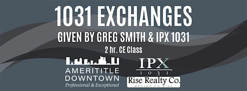2 Hour CE Class: 1031 Exchanges, 11 August | Event in Lancaster | AllEvents