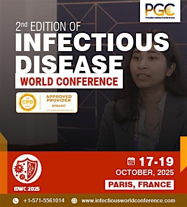 2nd Edition of Infectious Diseases World Conference IDWC 2025, 17 October | Event in Paris | AllEvents