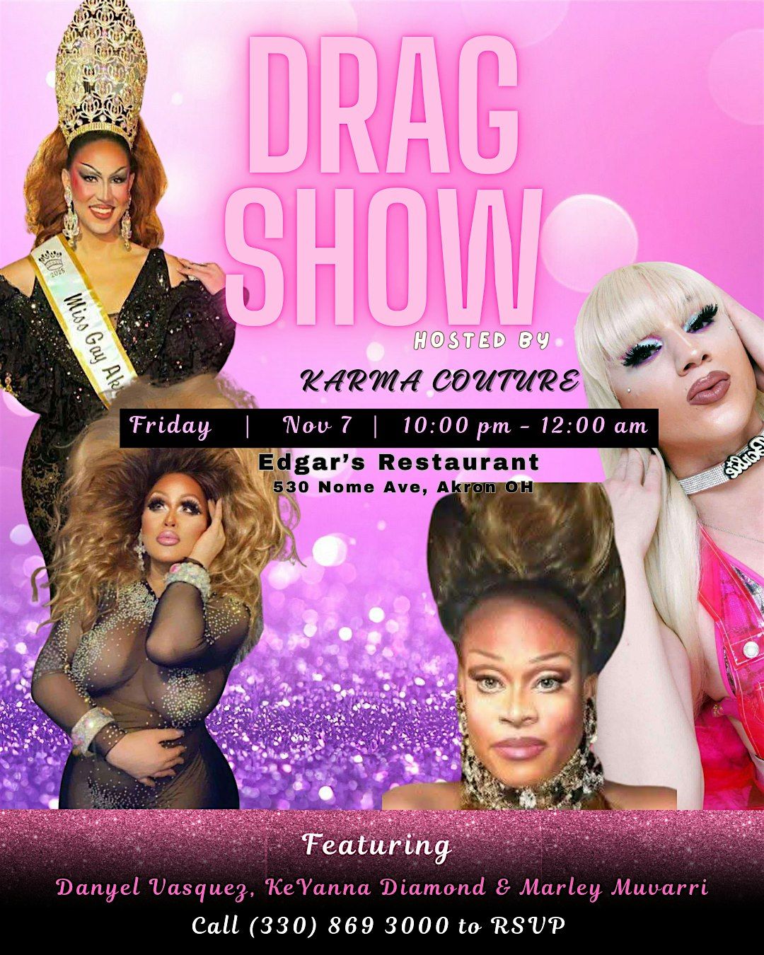Drag Show, 7 November | Event in Akron | AllEvents