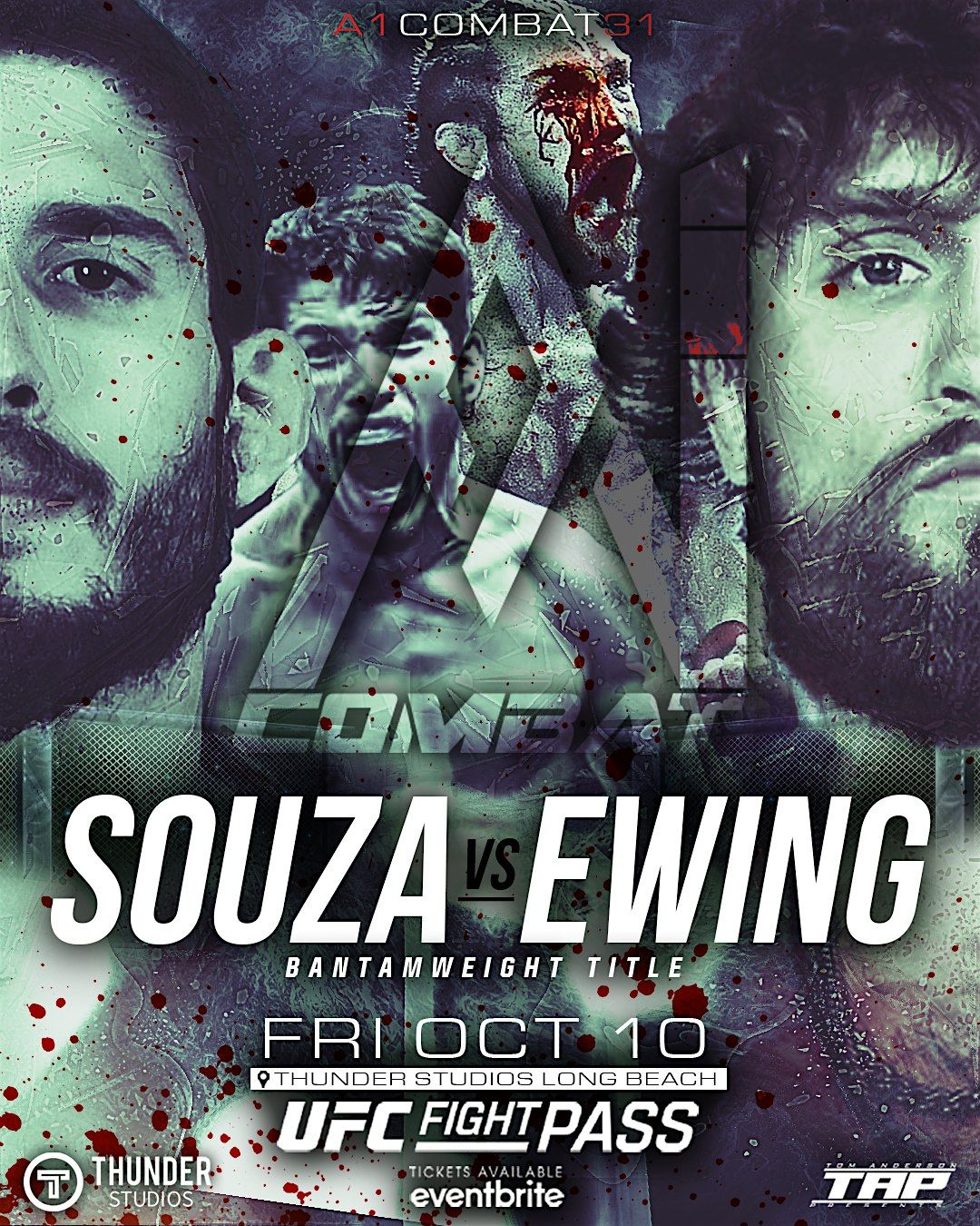 A1 COMBAT 31  SOUZA VS EWING Long Beach CA, 10 October | Event in Long Beach | AllEvents