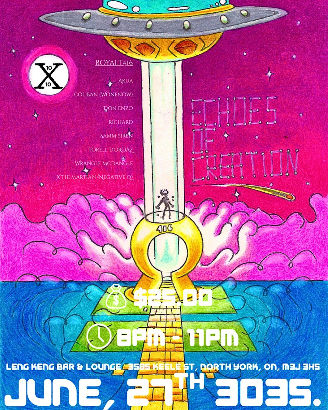 Echoes Of Creation, 27 June | Event in Toronto | AllEvents