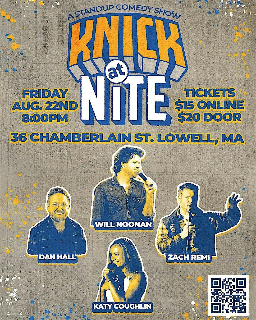 Knick at Nite, 22 August | Event in Lowell | AllEvents