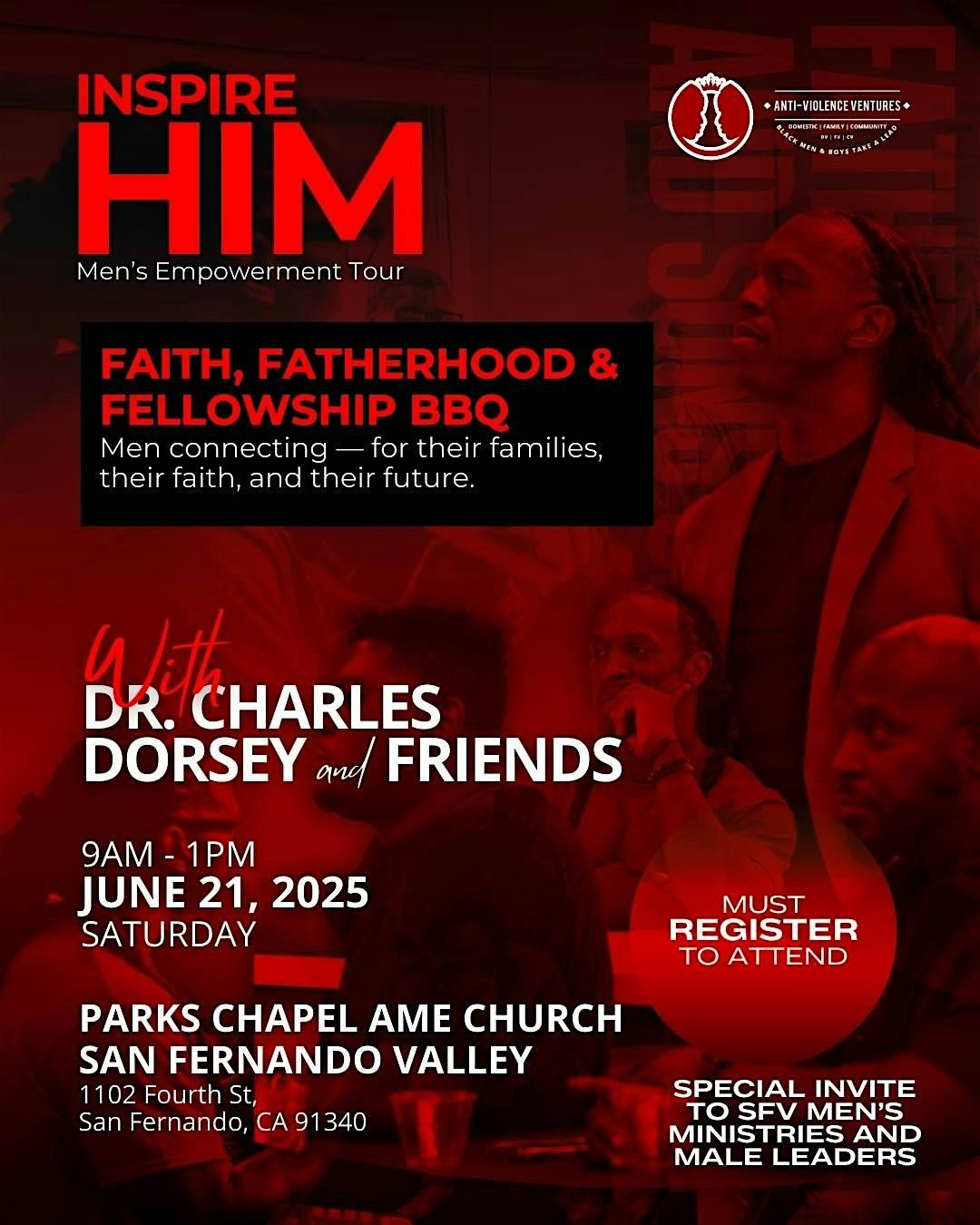 Faith, Fatherhood, and Fellowship BBQ, 21 June | Event in San Fernando | AllEvents