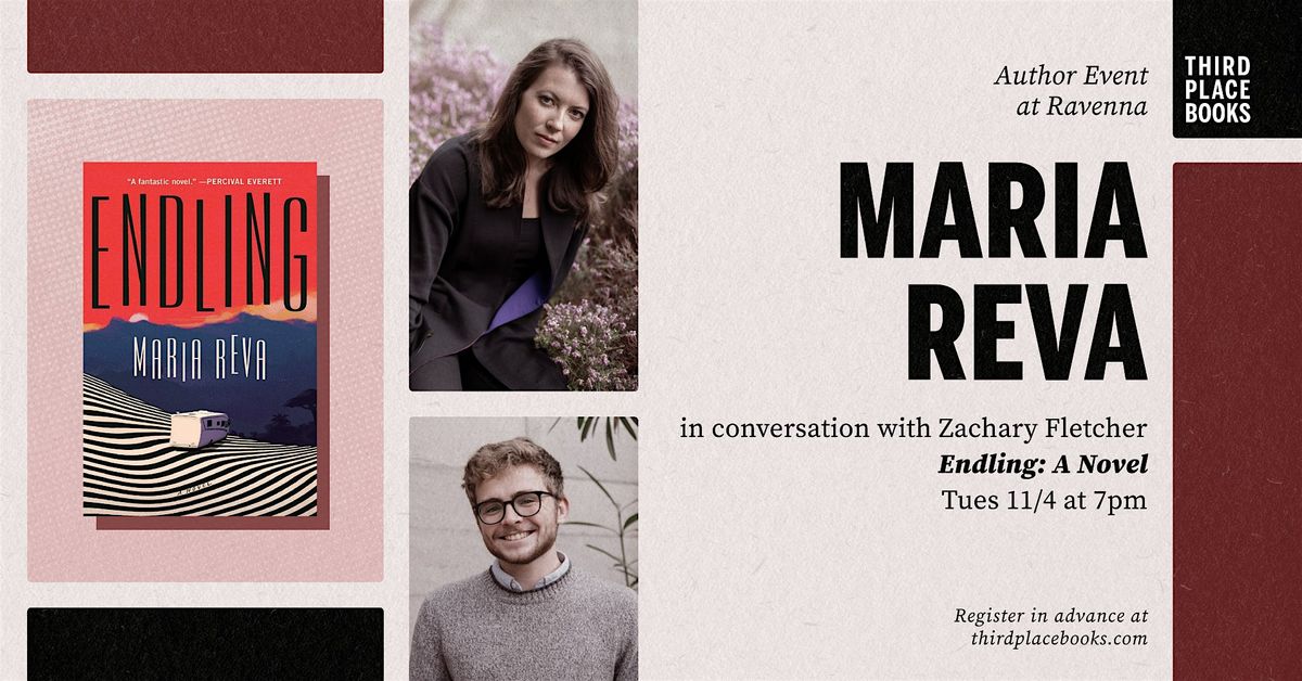 Maria Reva with Zachary Fletcher — 'Endling: A Novel', 4 November | Event in Seattle | AllEvents