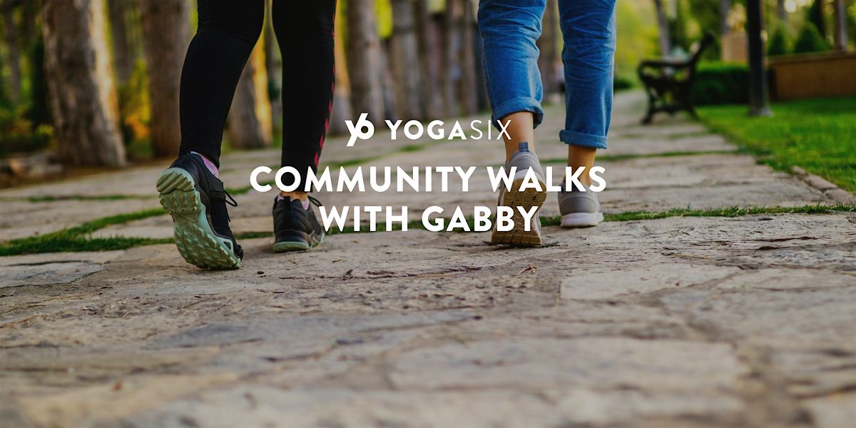 Yogasix Community Walks With Gabby- May 8th | Event in Ashburn | AllEvents