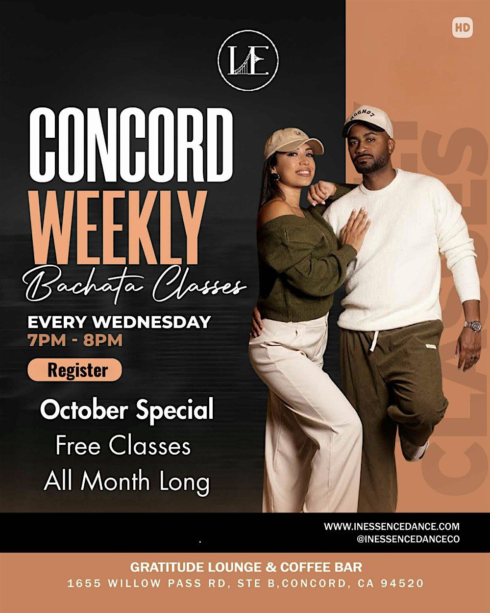 Weekly Bachata Classes in Concord | Event in Concord | AllEvents