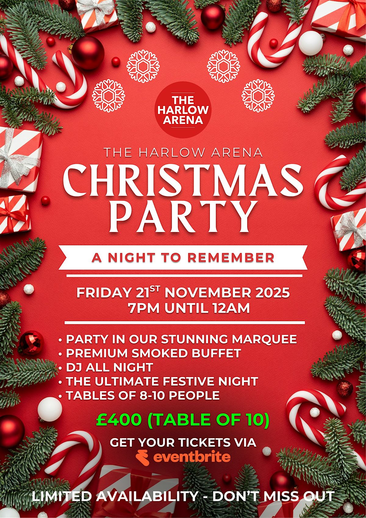 Christmas At The Harlow Arena 2025, 21 November | Event in Harlow | AllEvents