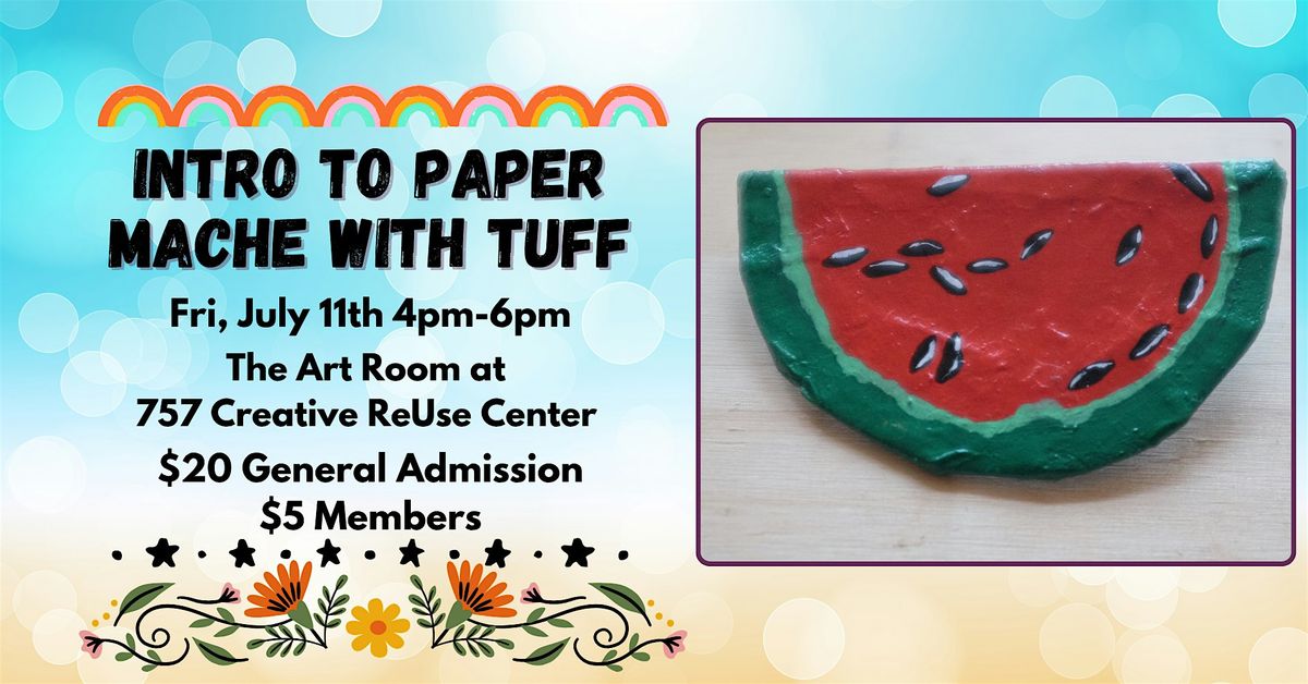 Intro to Paper Mache with Tuff, 11 July | Event in Norfolk | AllEvents