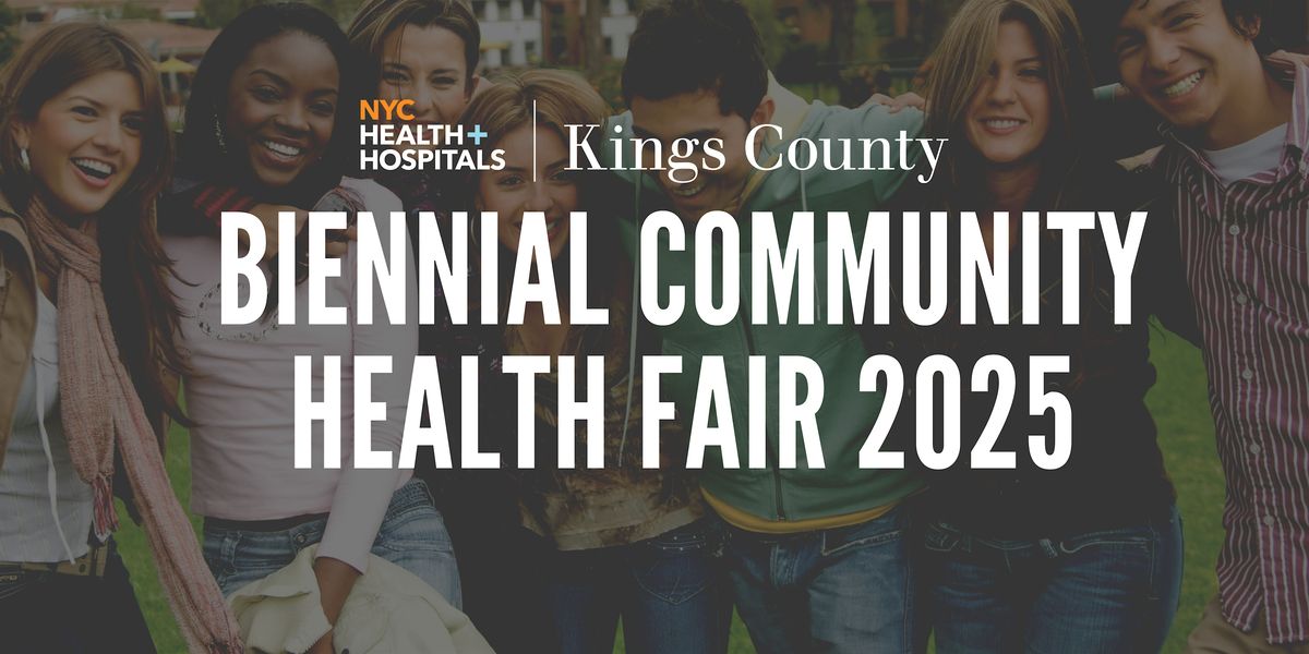 Biennial Community Health Fair 2025, 27 September | Event in Brooklyn | AllEvents