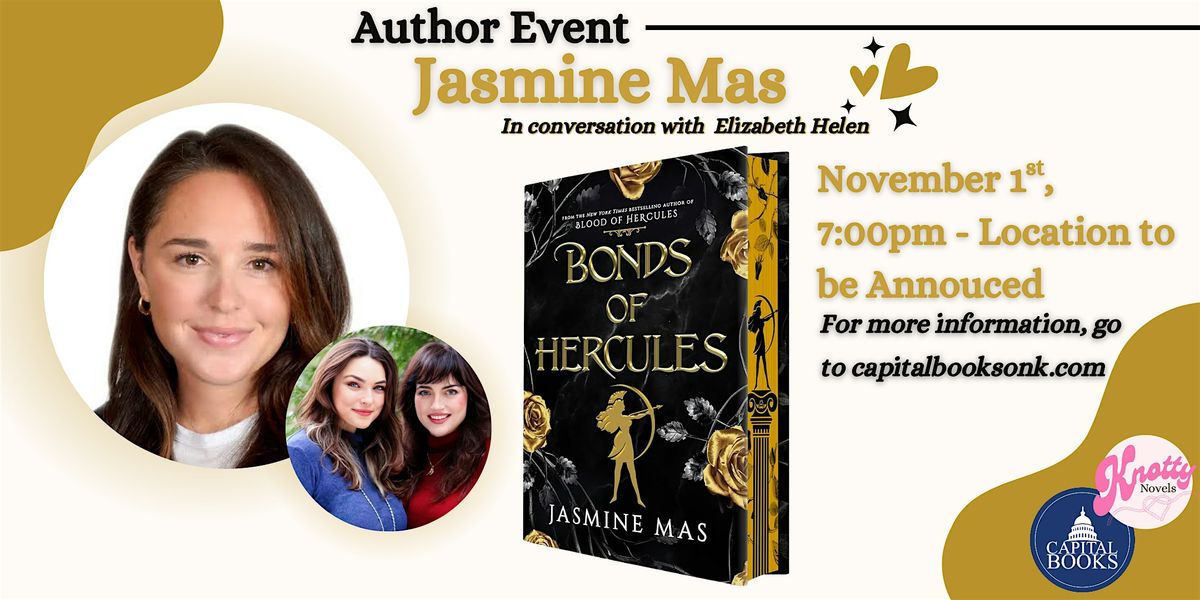 Jasmine Mas on Tour - Bonds of Hercules, 1 November | AllEvents