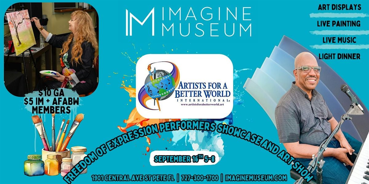 Freedom of Expression: Performers Showcase and Art Show, 16 September | Event in St. Petersburg | AllEvents