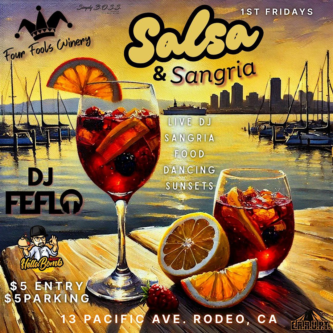 Four Fools Winery -Salsa & Sangria: Cinco De Mayo | Event in Rodeo | AllEvents