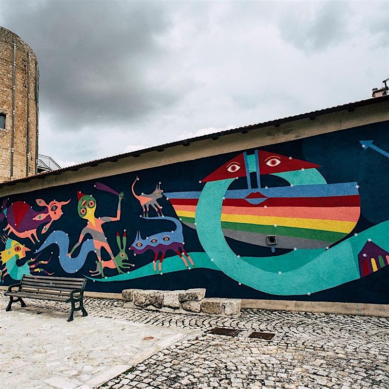 Borgo Universo in realtà aumentata – Viaggio tra i murales animati, 18 October | Event in Aielli | AllEvents
