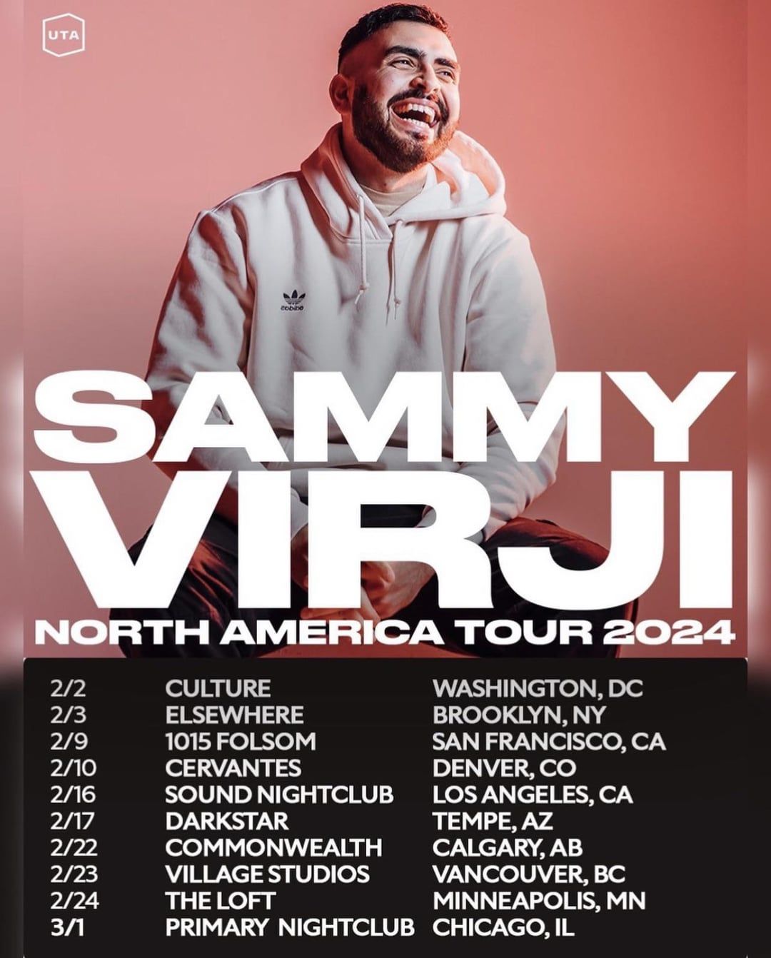 Sammy Virji, The Concourse Project, Austin, 24 May 2024 | AllEvents
