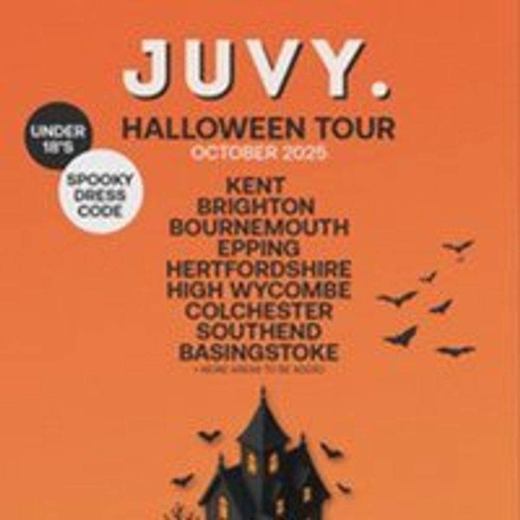 JUVY Under 18s  - Halloween Tour - Thurs 30 Oct - BASINGSTOKE, 30 October | Event in Basingstoke | AllEvents