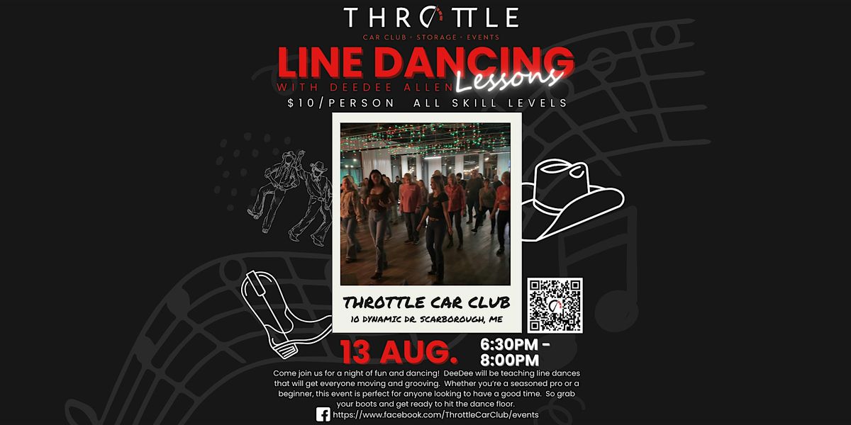 Line Dancing Lessons with DeeDee Allen, 13 August | Event in Scarborough | AllEvents