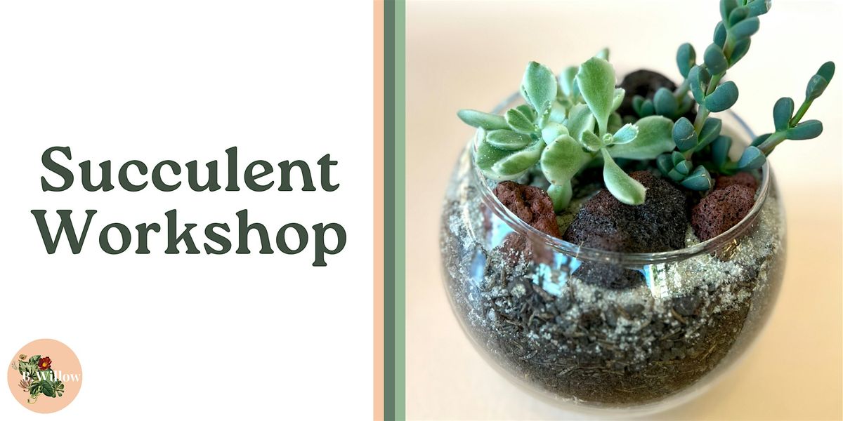 Succulent Terrarium Workshop, 13 August | Event in Baltimore | AllEvents