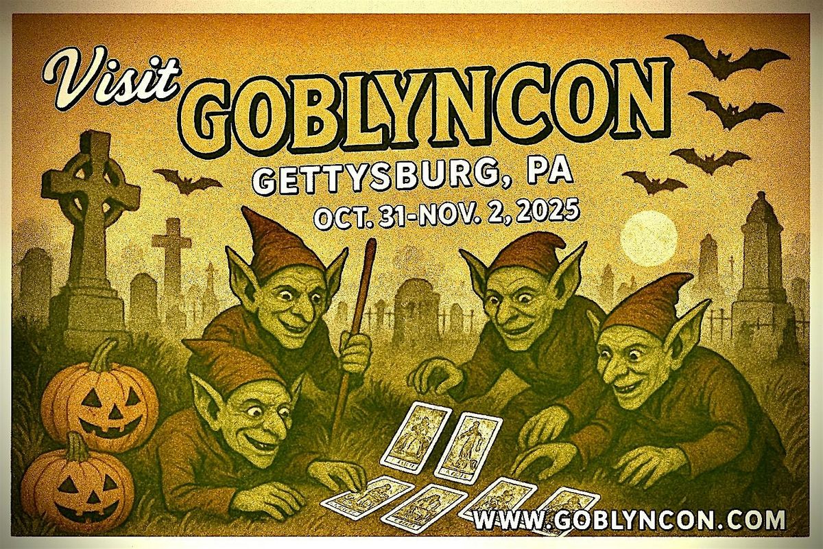 Goblyncon 2025, 31 October | Event in Gettysburg | AllEvents
