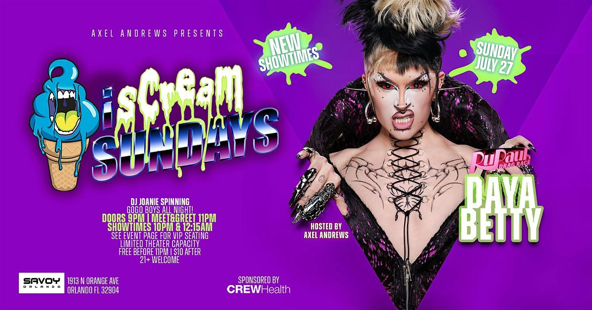 Daya Betty  from Rupauls Dragrace July 27th, 27 July | Event in Orlando | AllEvents