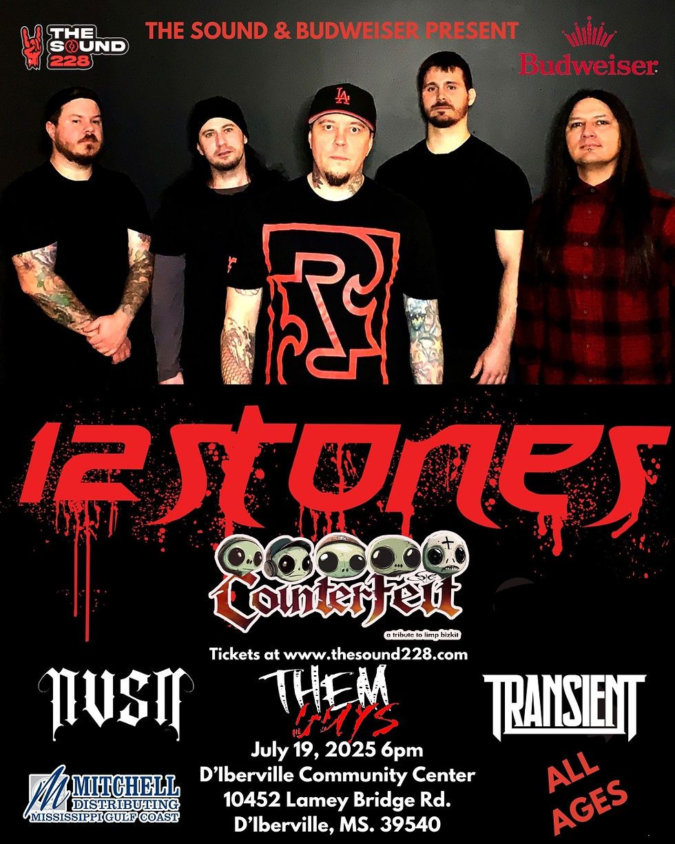 12 Stones at Come and Take It Live, 27 July | Event in Austin | AllEvents