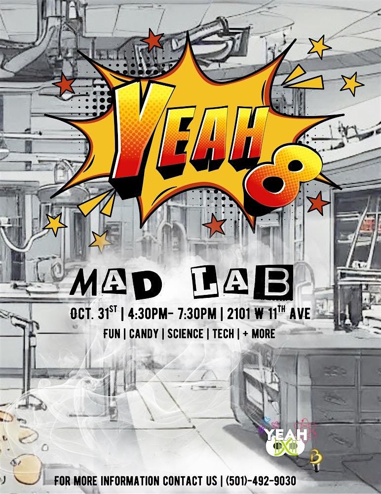 YEAH8’s Mad Lab - Fall Festival, 31 October | Event in Pine Bluff | AllEvents