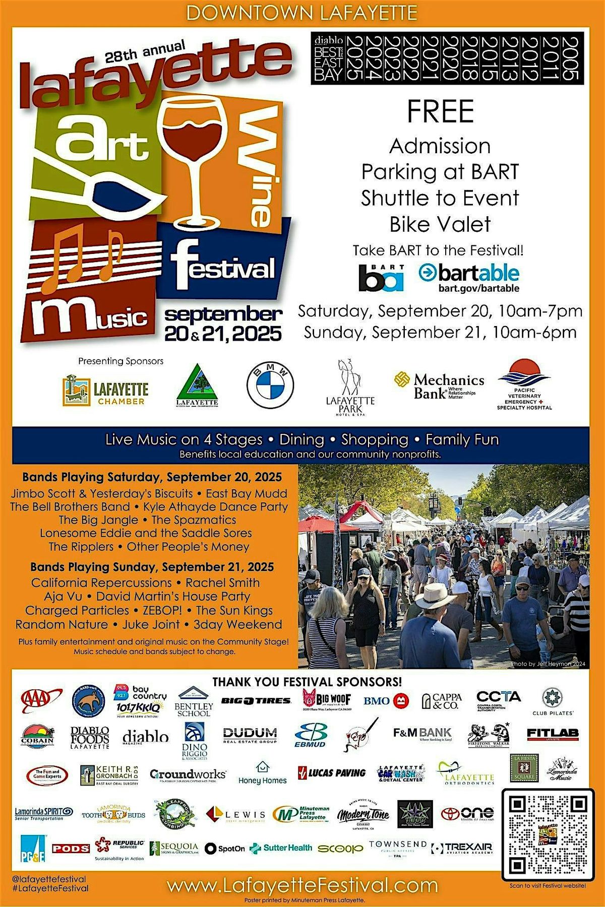 The 2025 Lafayette Art & Wine Festival, 20 September | Event in Lafayette | AllEvents