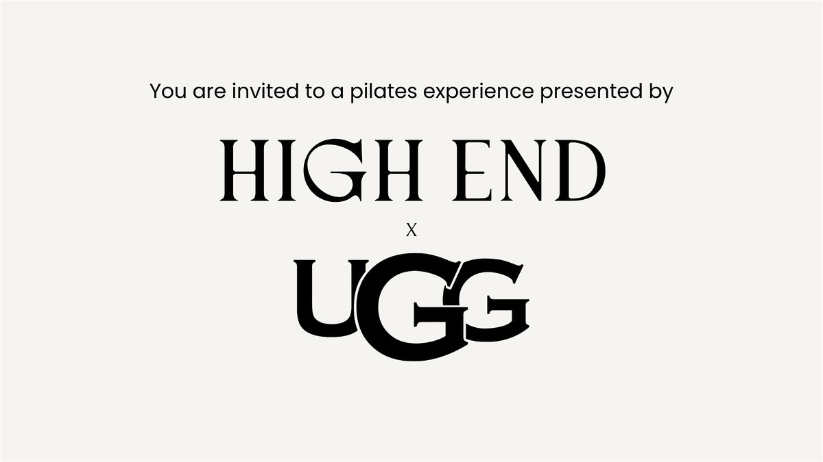 High End x UGG Pilates Event - 2:30PM | Event in Paddington | AllEvents