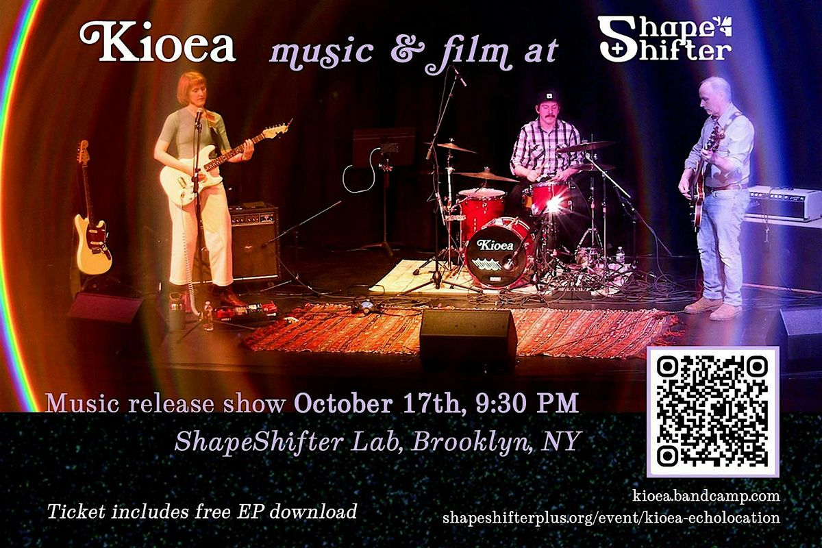 Kioea: Echolocation, 17 October | Event in Brooklyn | AllEvents
