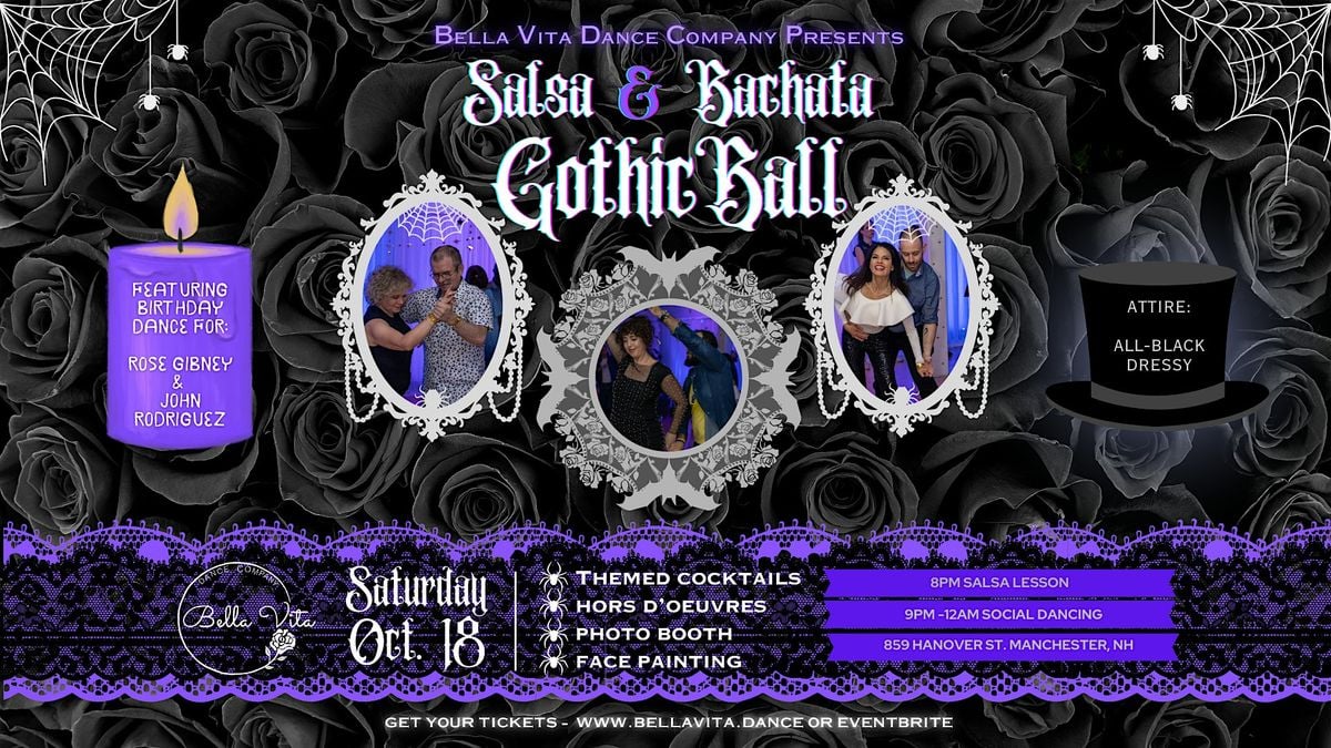 603 Salsa & Bachata Social: Gothic Ball Edition!, 18 October | Event in Manchester | AllEvents