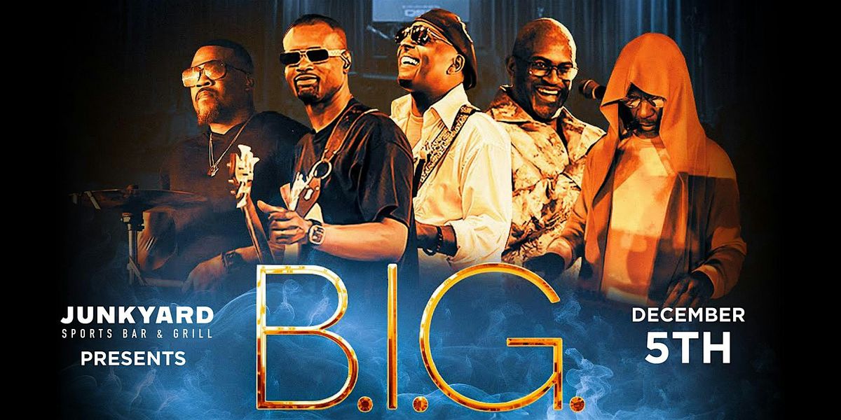 Brothers Igniting Groove B.I.G. Live Concert at Junkyard Sports Bar & Grill, 5 December | Event in Oceanside