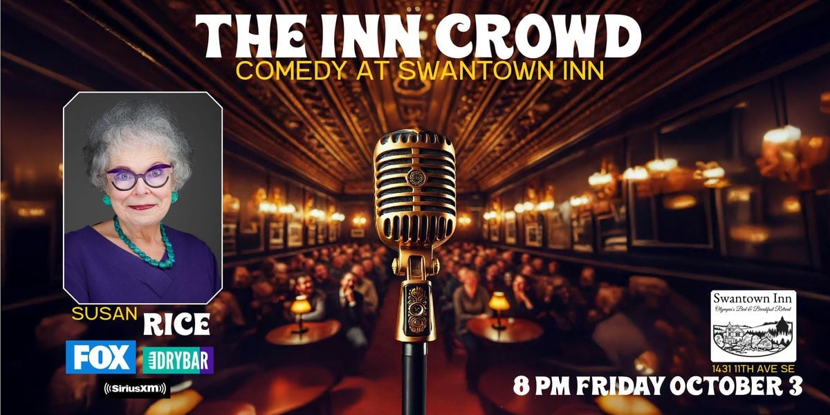 Comedy! The Inn Crowd: Susan Rice!, 3 October | Event in Olympia | AllEvents