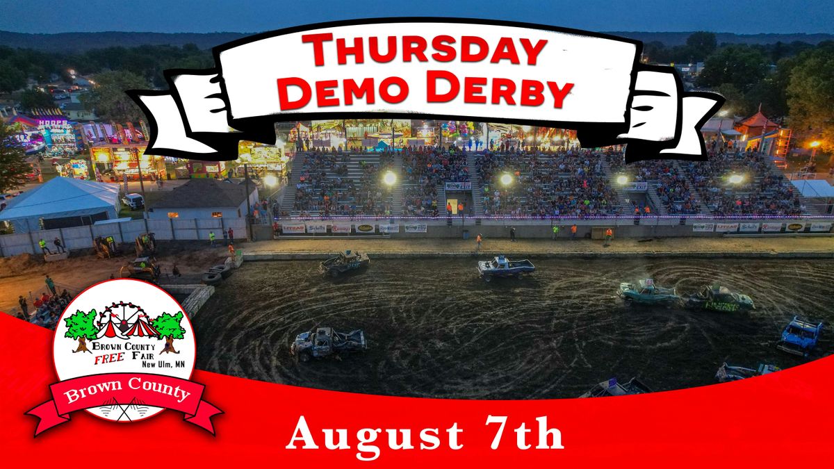 Thursday Night Demo Derby, 7 August | Event in New Ulm | AllEvents