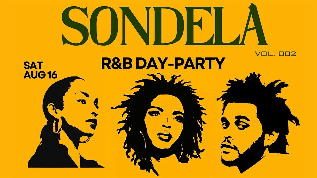 SONDELA: RNB Day Party, 16 August | Event in Montreal | AllEvents