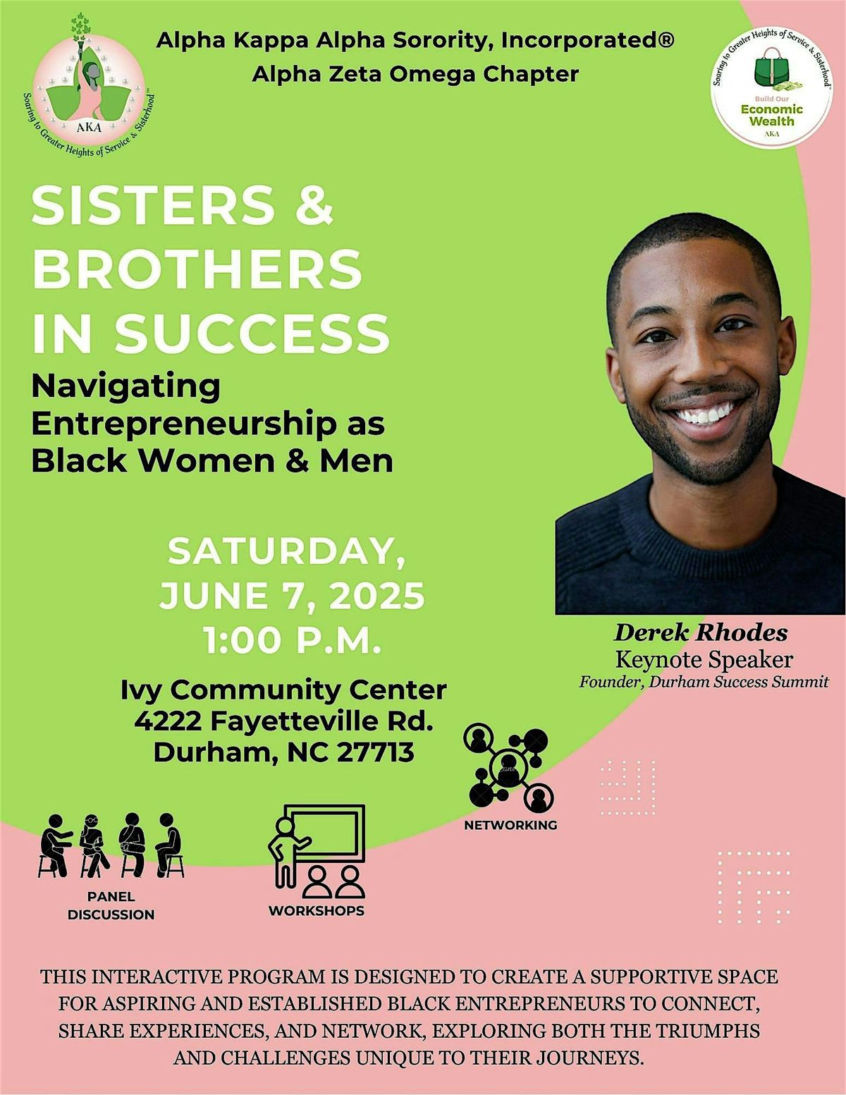 Sisters & Brothers In Success, 7 June | Event in Durham | AllEvents