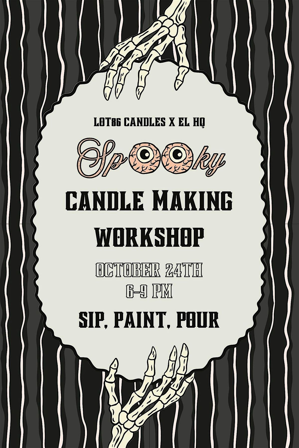 Lot86 Candles x EL HQ: Spooky Candle Making Workshop, 24 October | Event in Chicago | AllEvents