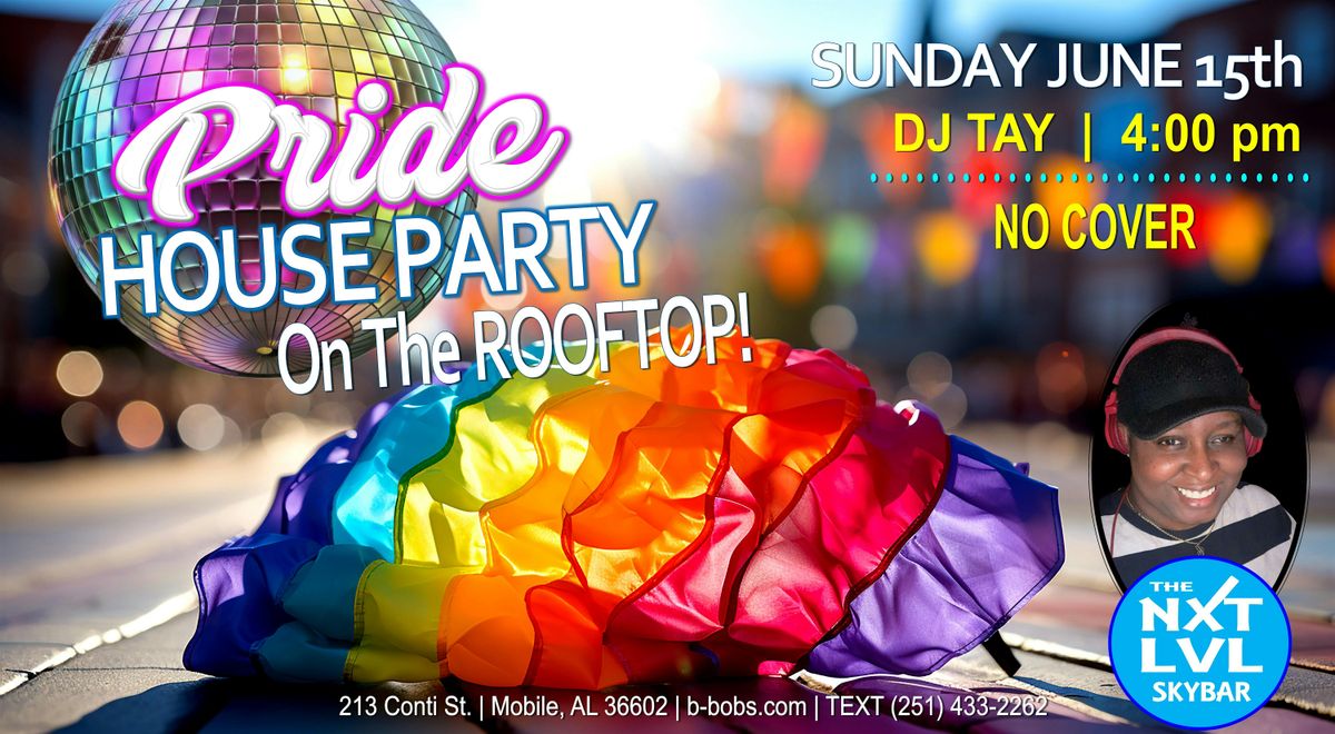 Pride House Party on the NXT LVL Rooftop, 15 June | Event in Mobile | AllEvents