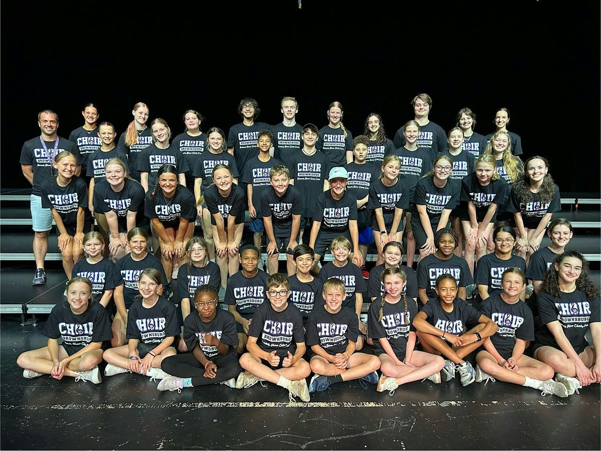 2025 Summer Show Choir Camp Extravaganza, 9 June | Event in Brownsburg | AllEvents