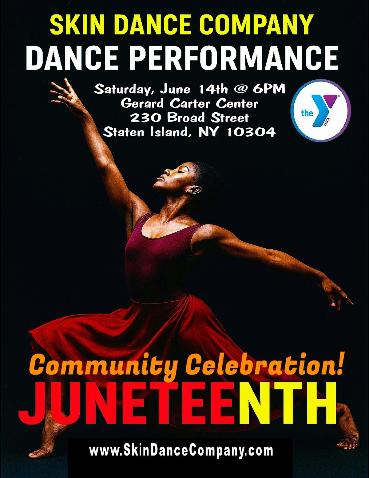 SKIN DANCE COMPANY'S   Community Celebration!, 14 June | Event in Staten Island | AllEvents