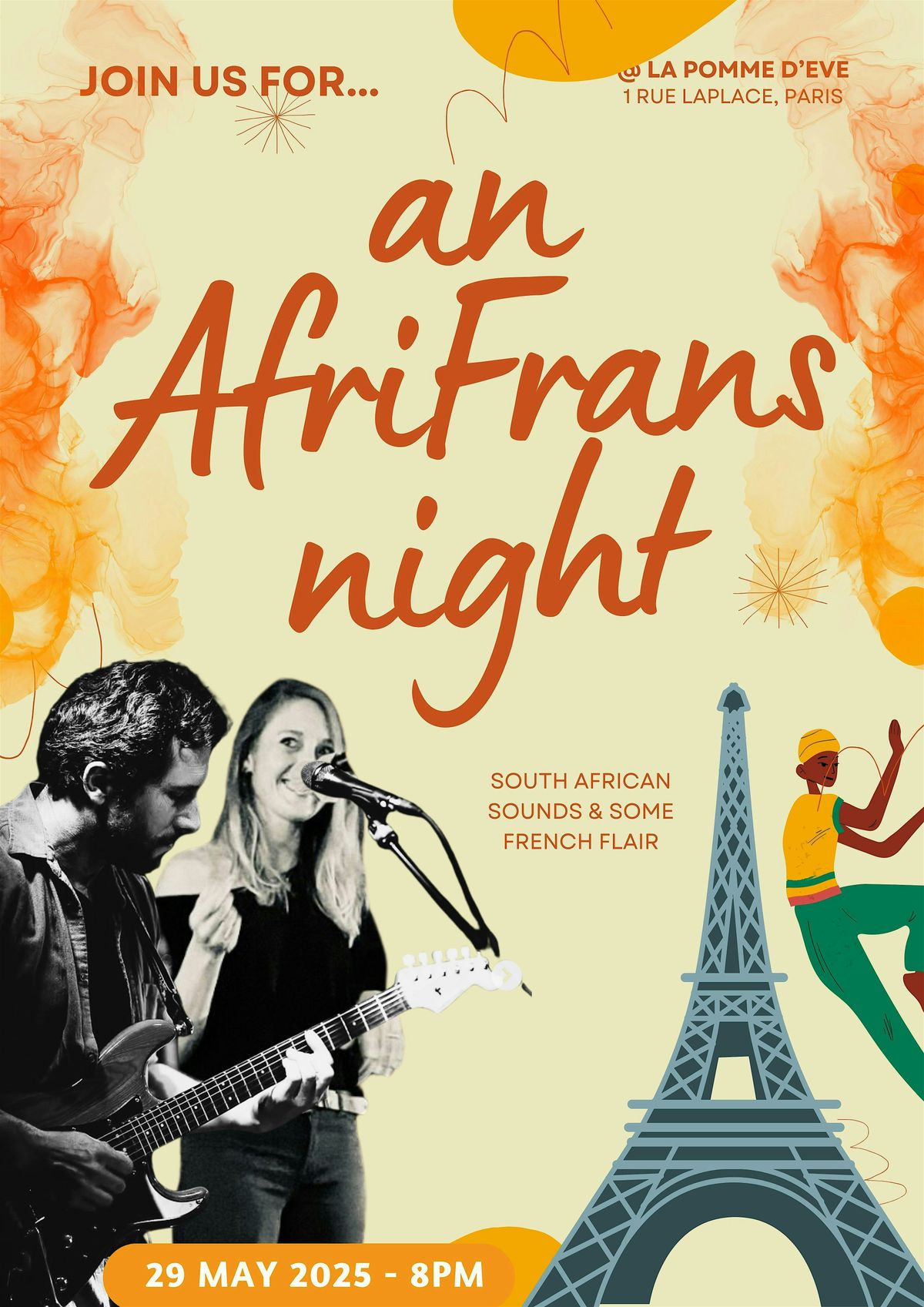 An AfriFrans Night!, 29 May | Event in Paris | AllEvents