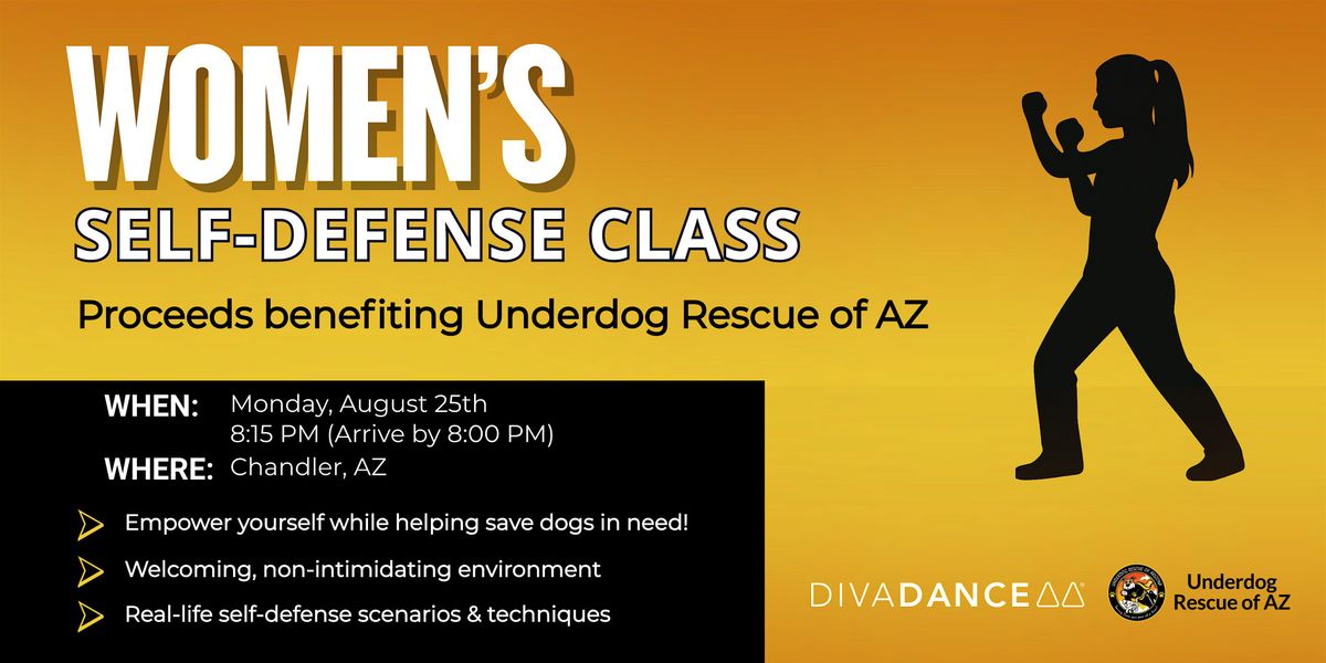 Women’s Self-Defense Class for a Cause, 25 August | Event in Chandler | AllEvents