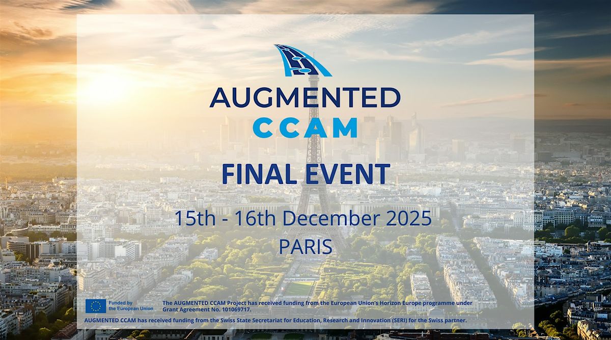 AUGMENTED CCAM - FINAL EVENT, 15 December | Event in Nanterre | AllEvents