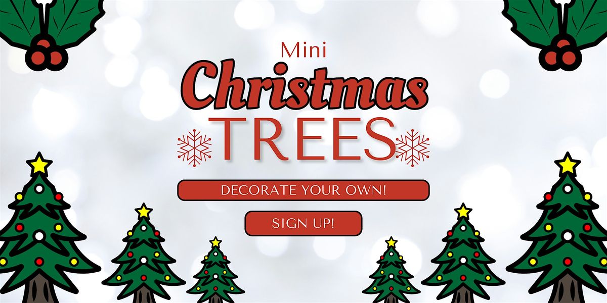 Mini Christmas Tree Workshop, 14 December | Event in Raleigh | AllEvents