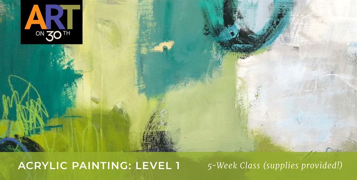 WED PM - Acrylic Painting: Level 1 with Cappie | Event in San Diego | AllEvents