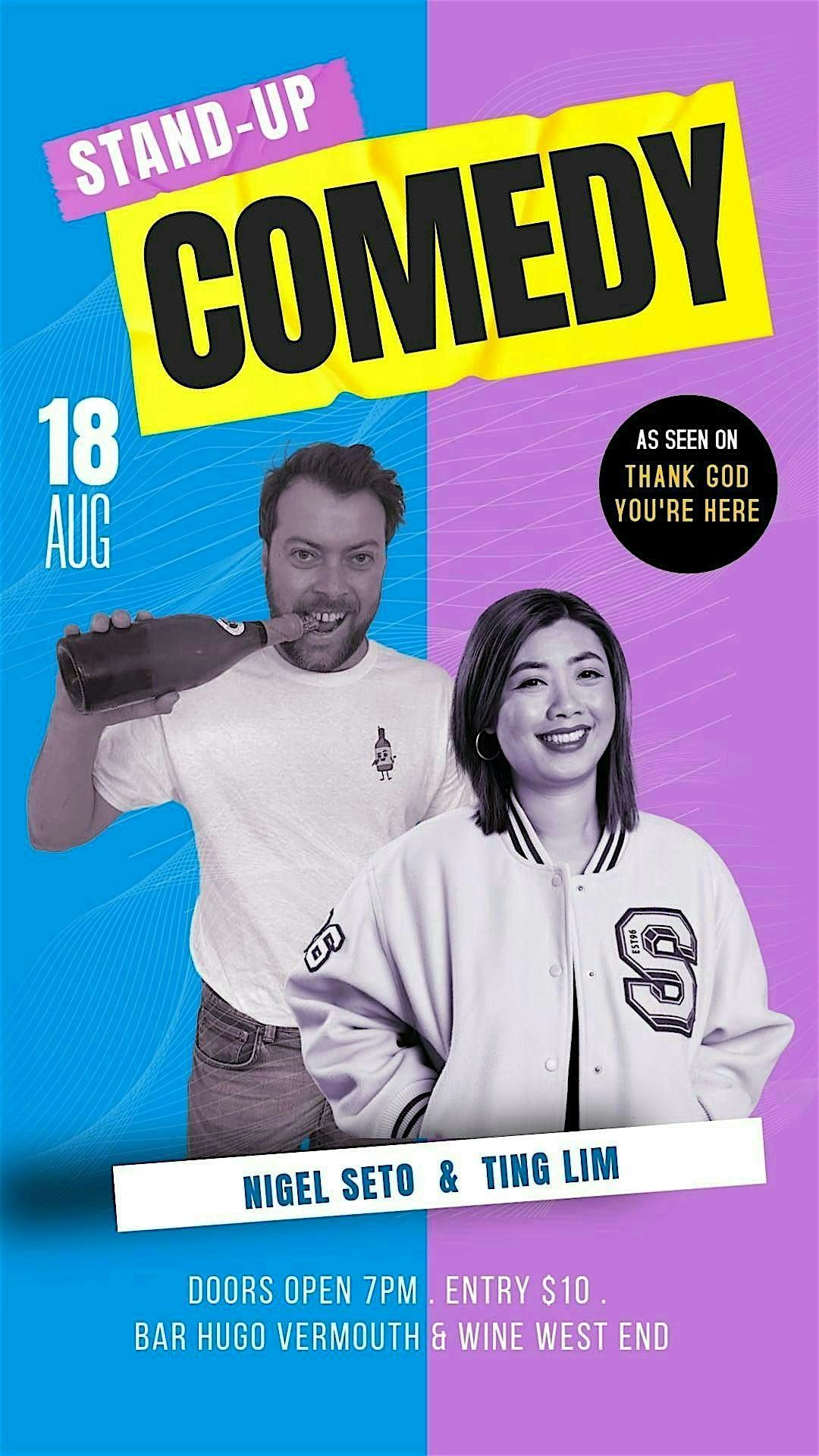 Ting Lim / Nigel Seto Work in Progress show, 18 August | Event in West End | AllEvents