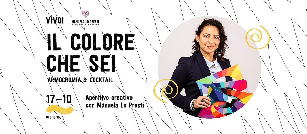 Aperitivo Creativo - IL COLORE CHE SEI: ARMOCROMIA E COCKTAIL, 17 October | Event in Pontedera | AllEvents
