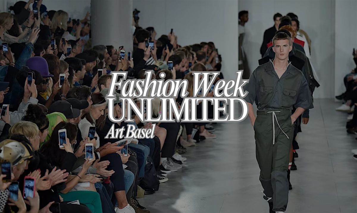 Celebrity Art Basel Runway Presentation 2026, 4 December | Event in Miami | AllEvents