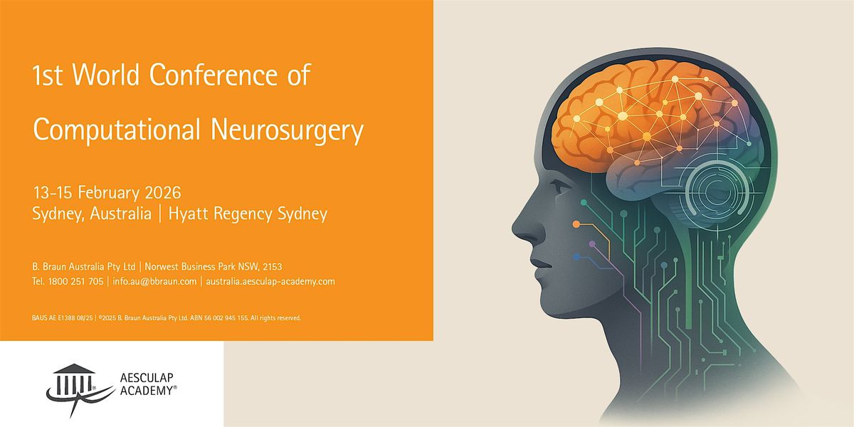 1st World Conference of Computational Neurosurgery, 13 February | Event in Sydney | AllEvents