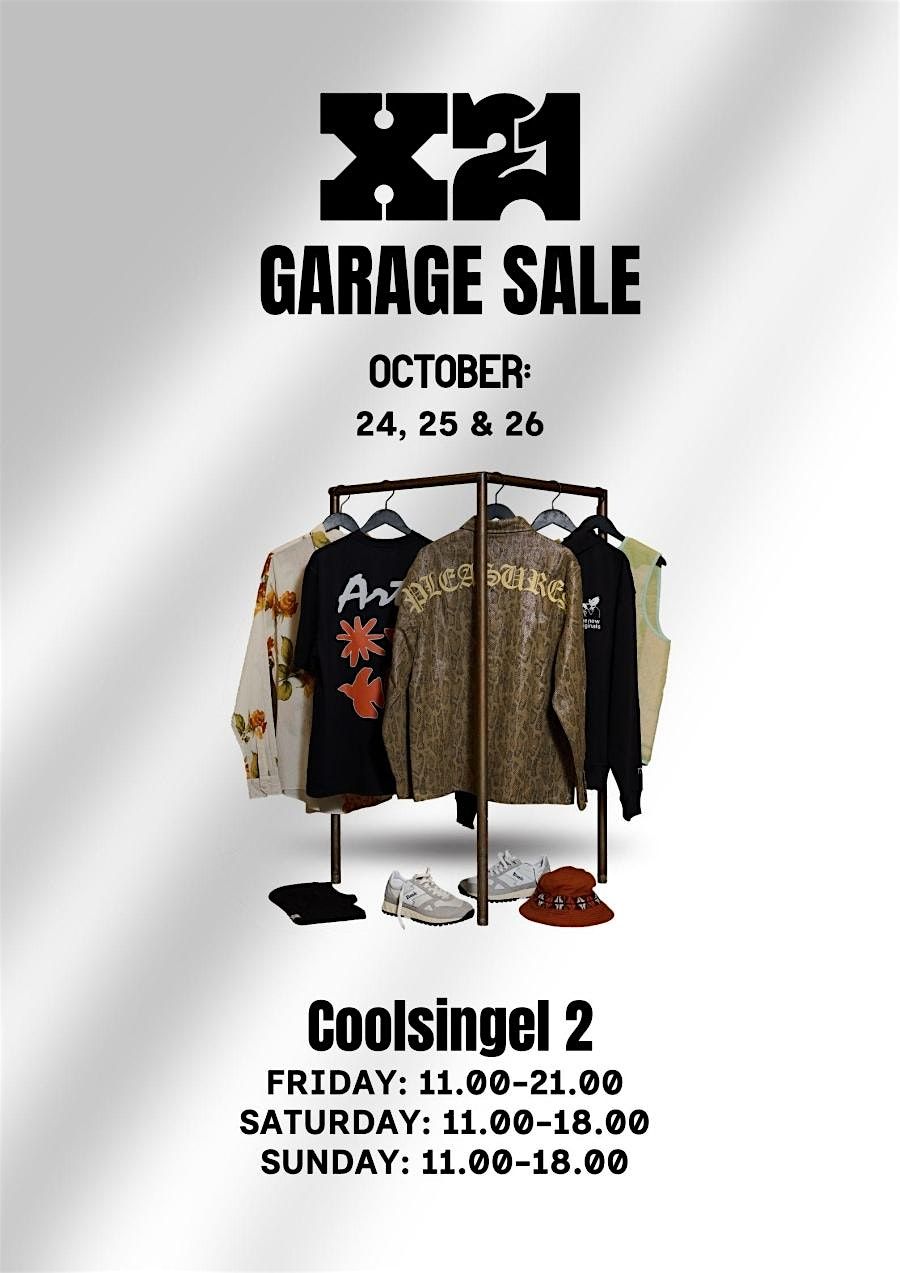 X21 Garage Sale - Coolsingel edition!, 24 October | Event in Rotterdam | AllEvents