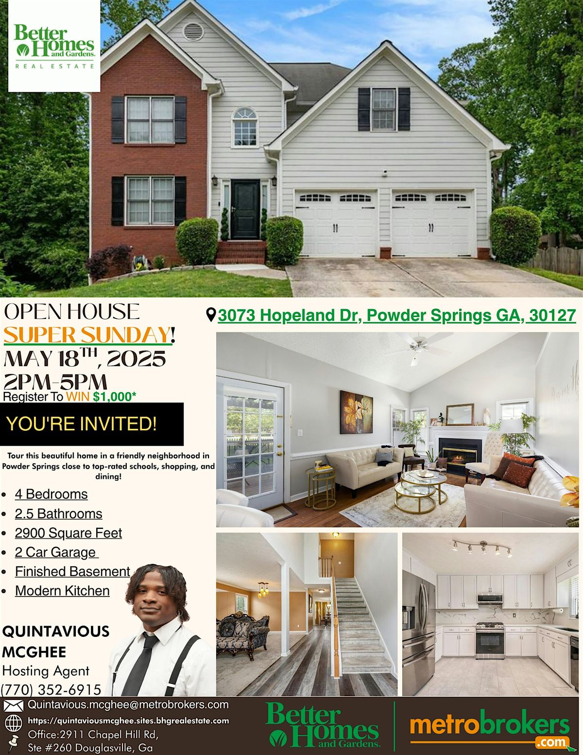Open House, 18 May | Event in Powder Springs | AllEvents