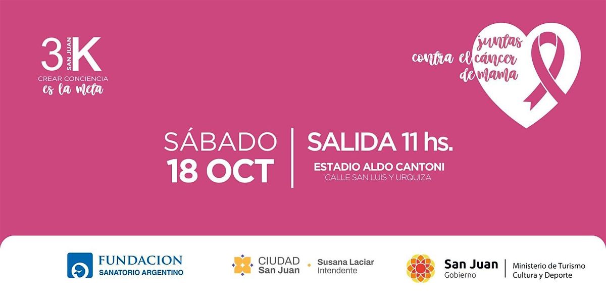 Maratón/Caminata Juntas contra el Cáncer de Mama 2025, 18 October | Event in San Juan | AllEvents